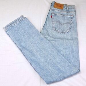 Levi Strauss 505 Men's Jeans Light Wash Straight Fit W31‎ L36
